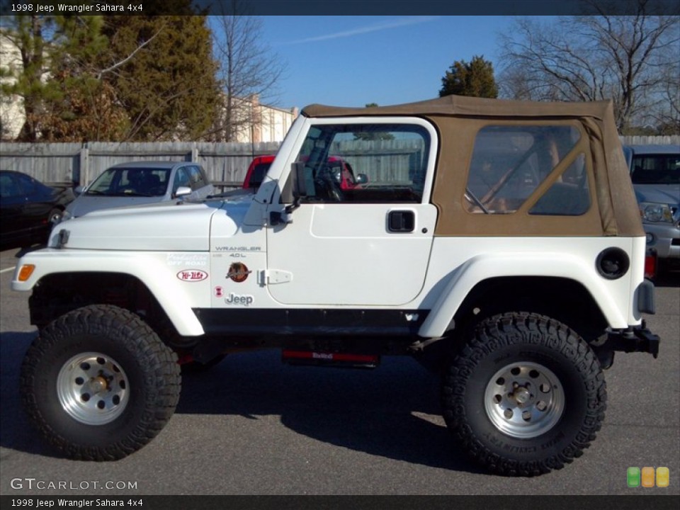 1998 Jeep Wrangler Custom Wheel and Tire Photo #59772263