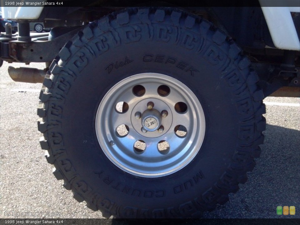 1998 Jeep Wrangler Custom Wheel and Tire Photo #59772332