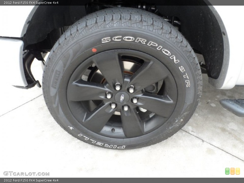 2012 Ford F150 FX4 SuperCrew 4x4 Wheel and Tire Photo #59772617