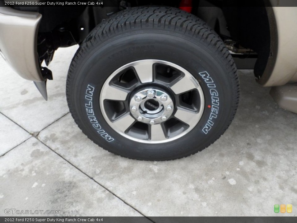 2012 Ford F250 Super Duty King Ranch Crew Cab 4x4 Wheel and Tire Photo #59772965
