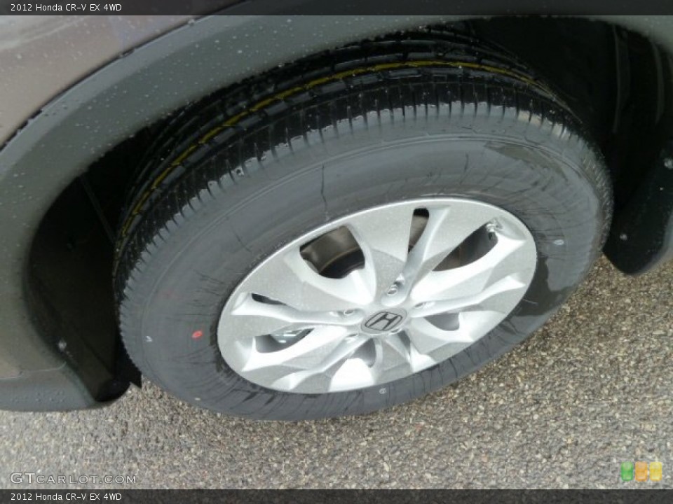 2012 Honda CR-V EX 4WD Wheel and Tire Photo #59774102