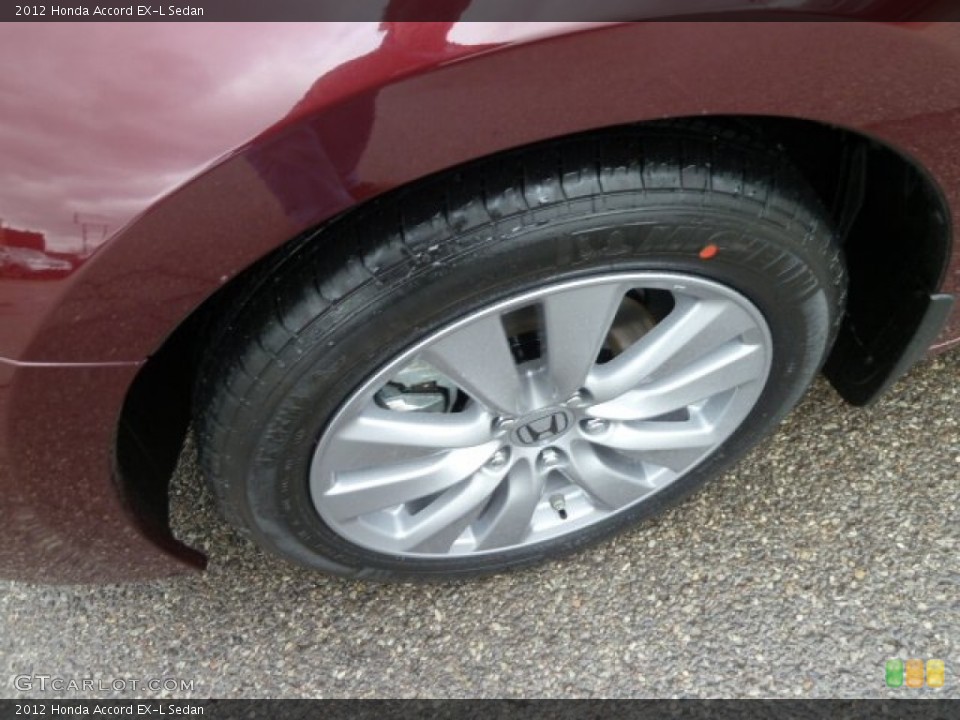 2012 Honda Accord EX-L Sedan Wheel and Tire Photo #59774431