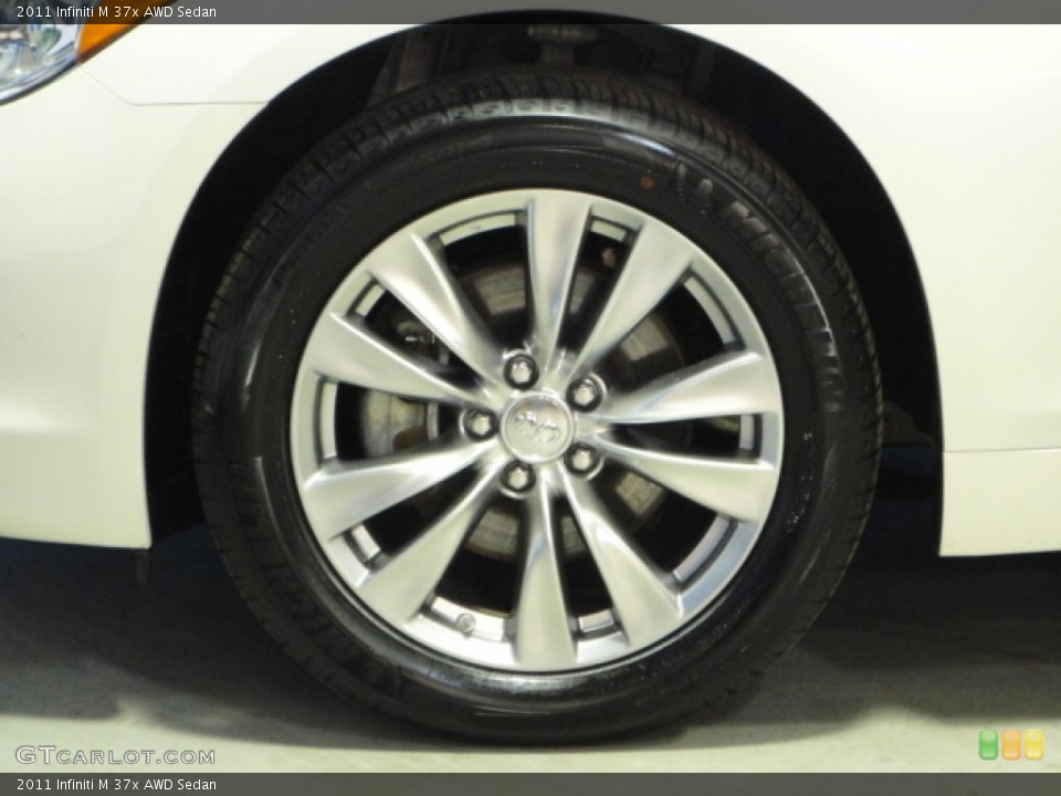 2011 Infiniti M 37x AWD Sedan Wheel and Tire Photo #59774435
