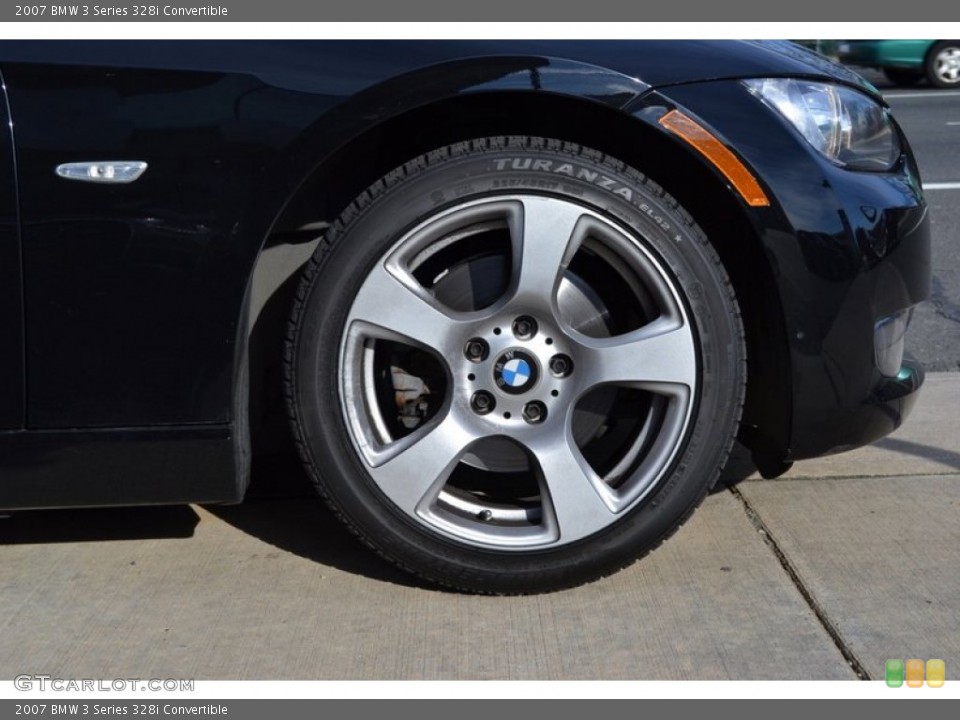 2007 BMW 3 Series 328i Convertible Wheel and Tire Photo #59775971