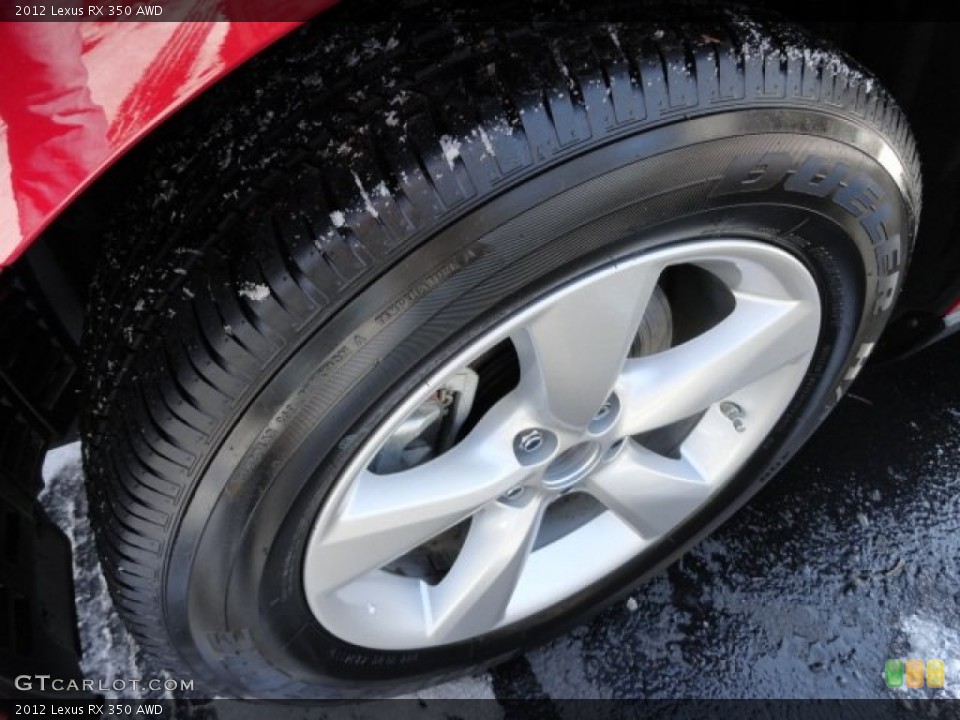 2012 Lexus RX 350 AWD Wheel and Tire Photo #59776838
