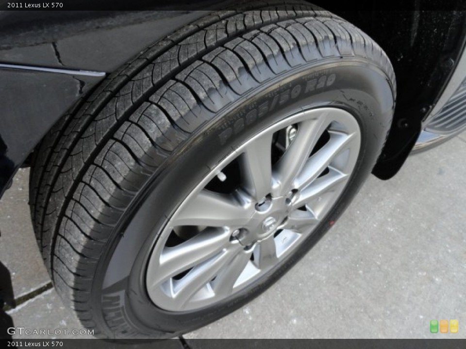 2011 Lexus LX 570 Wheel and Tire Photo #59777360