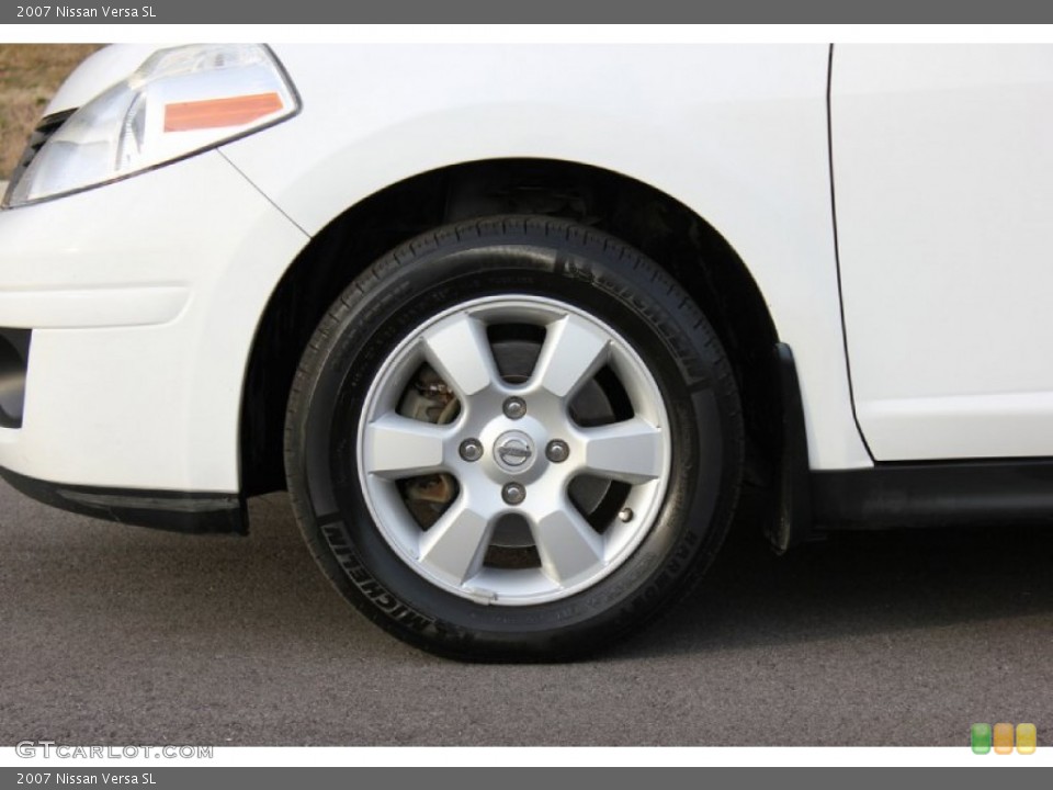 2007 Nissan Versa SL Wheel and Tire Photo #59781950