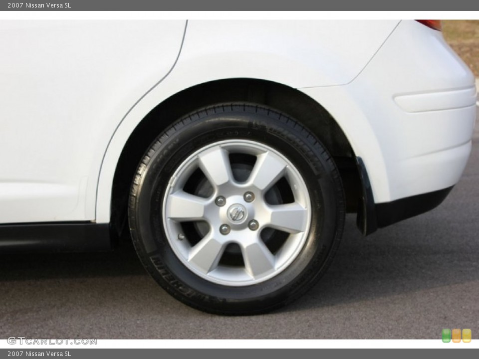 2007 Nissan Versa SL Wheel and Tire Photo #59781959