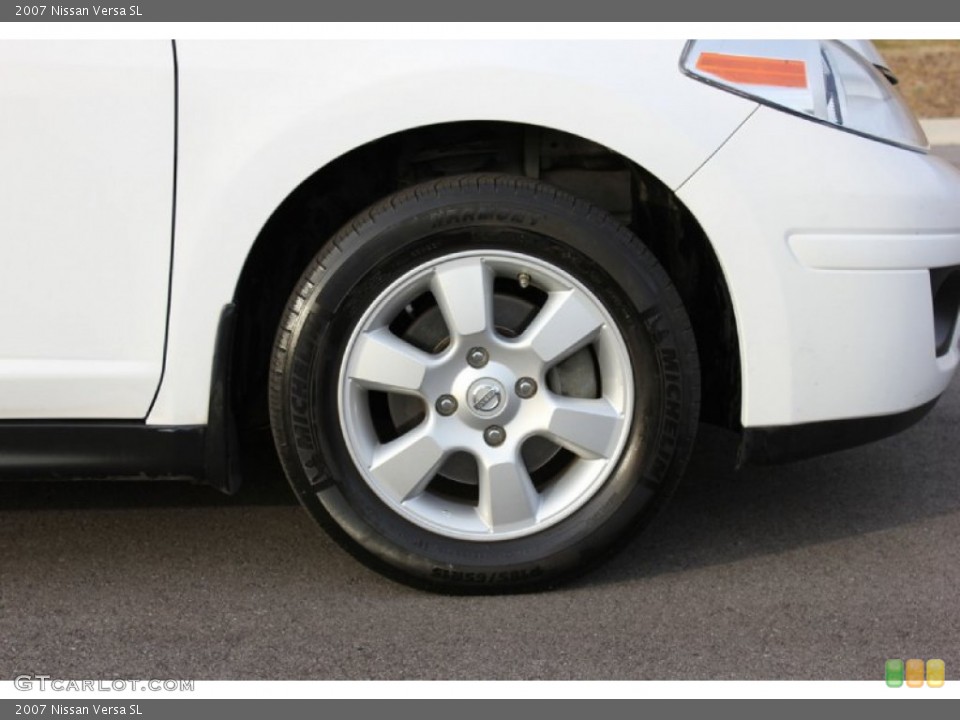 2007 Nissan Versa SL Wheel and Tire Photo #59781989