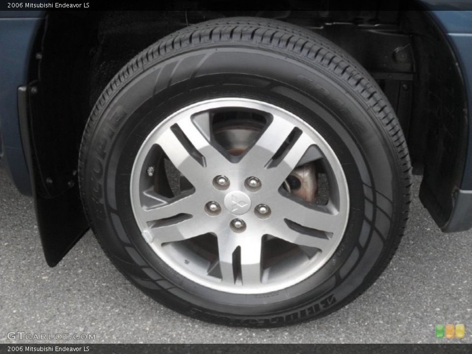 2006 Mitsubishi Endeavor LS Wheel and Tire Photo #59783393