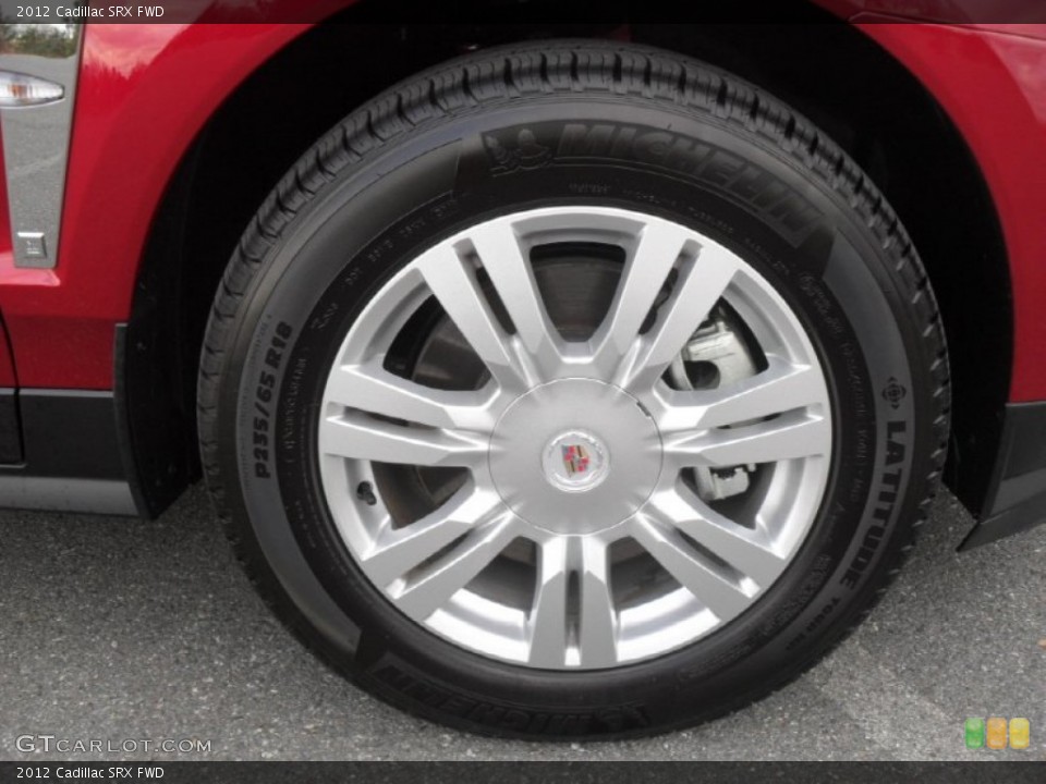 2012 Cadillac SRX FWD Wheel and Tire Photo #59785019