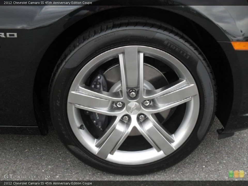 2012 Chevrolet Camaro SS 45th Anniversary Edition Coupe Wheel and Tire Photo #59786213