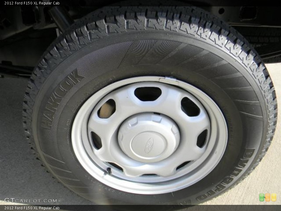 2012 Ford F150 XL Regular Cab Wheel and Tire Photo #59788346