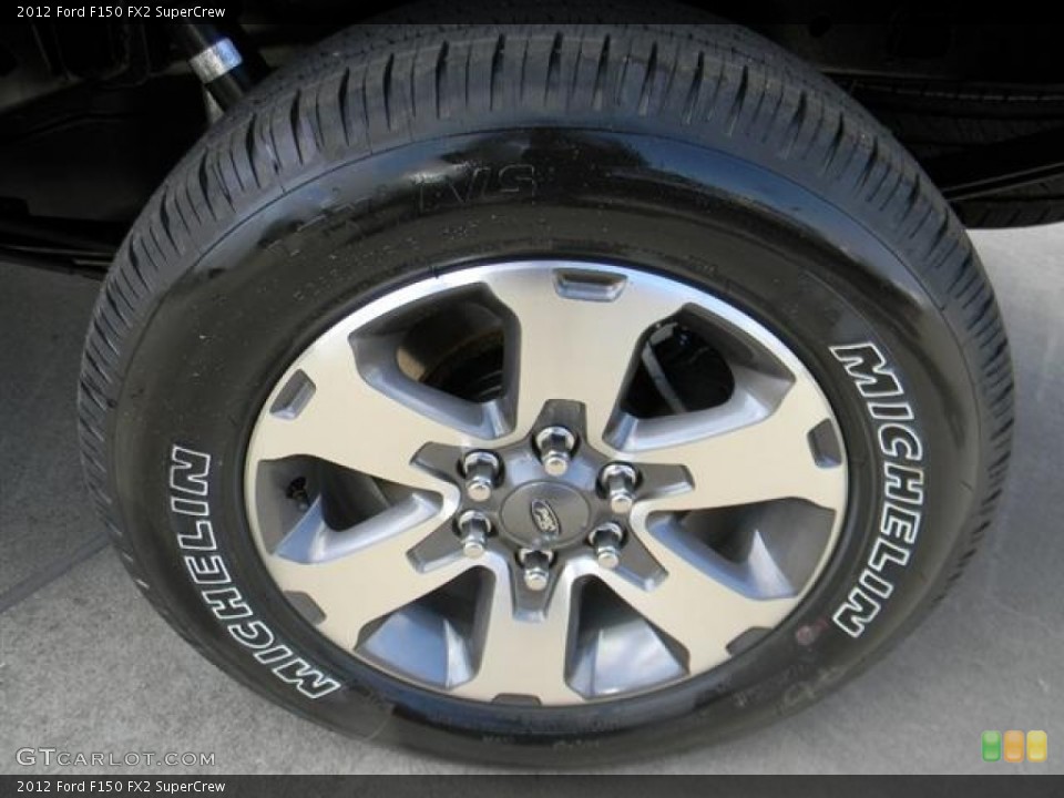 2012 Ford F150 FX2 SuperCrew Wheel and Tire Photo #59788730