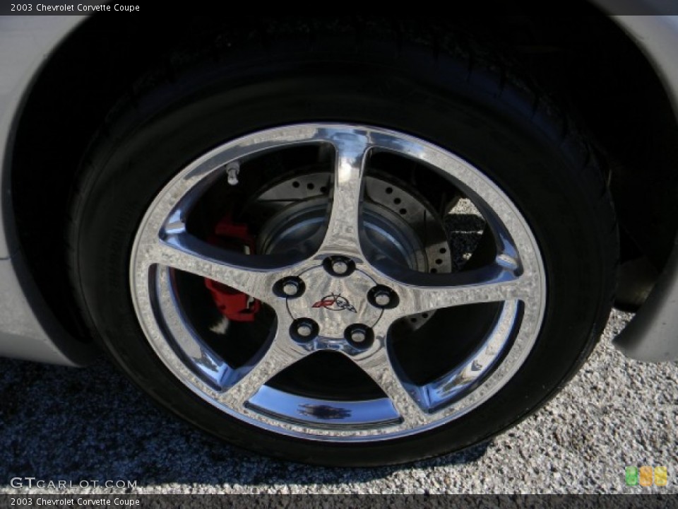 2003 Chevrolet Corvette Coupe Wheel and Tire Photo #59791862