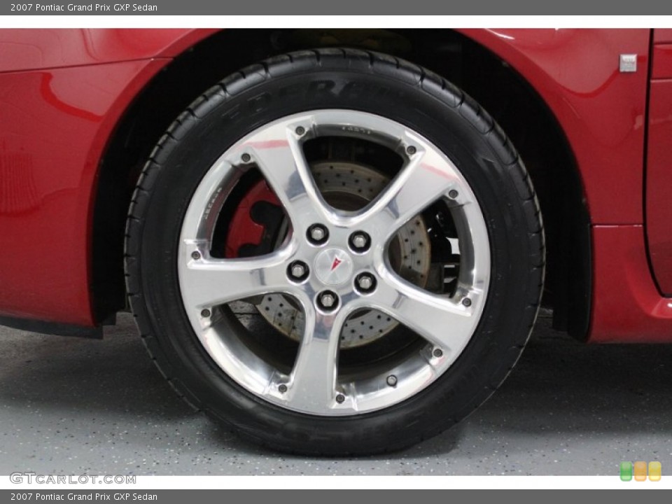 2007 Pontiac Grand Prix GXP Sedan Wheel and Tire Photo #59794253