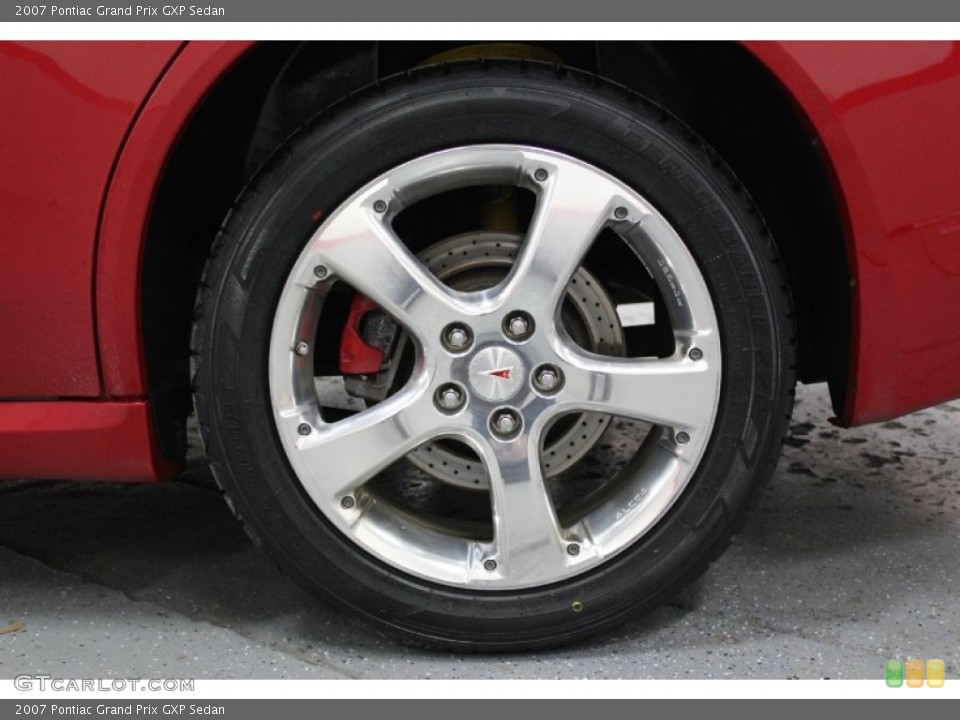 2007 Pontiac Grand Prix GXP Sedan Wheel and Tire Photo #59794256