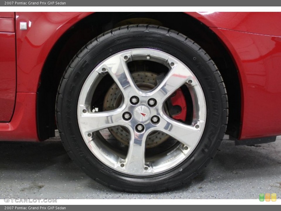 2007 Pontiac Grand Prix GXP Sedan Wheel and Tire Photo #59794259