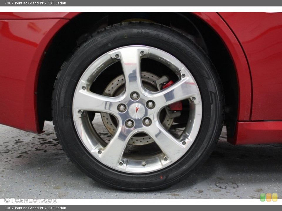2007 Pontiac Grand Prix GXP Sedan Wheel and Tire Photo #59794262