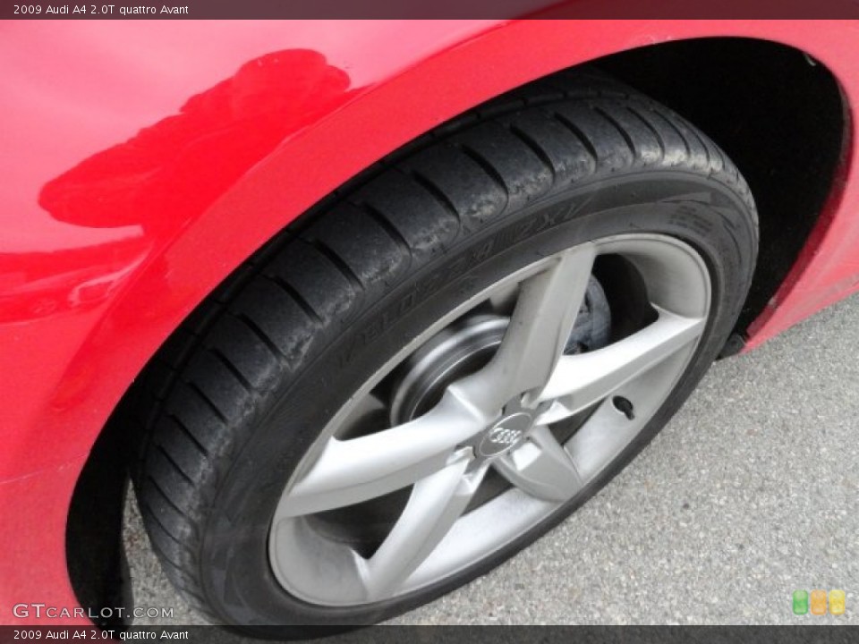 2009 Audi A4 2.0T quattro Avant Wheel and Tire Photo #59799050