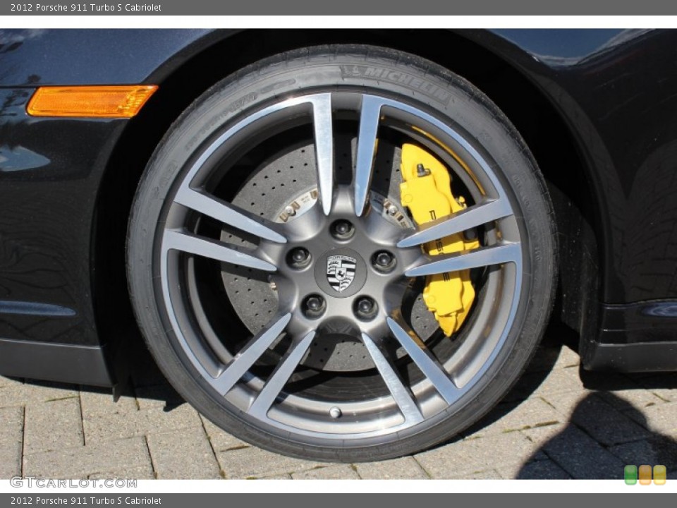 2012 Porsche 911 Turbo S Cabriolet Wheel and Tire Photo #59799939