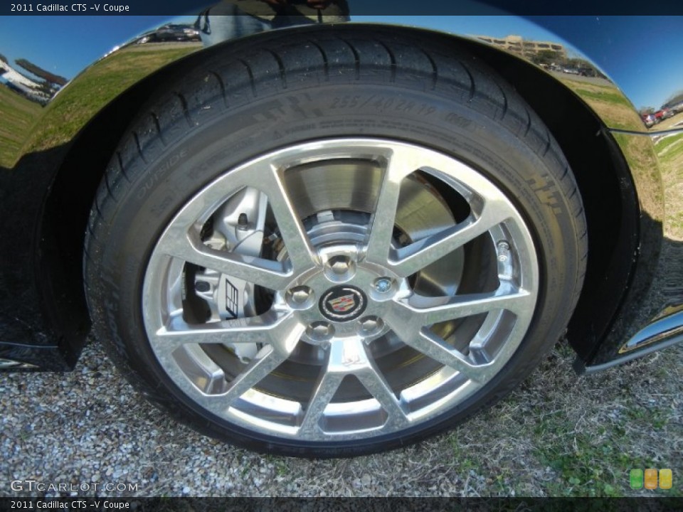 2011 Cadillac CTS -V Coupe Wheel and Tire Photo #59803215