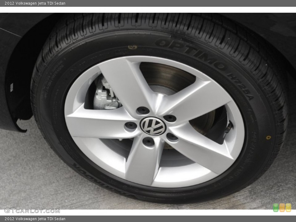 2012 Volkswagen Jetta TDI Sedan Wheel and Tire Photo #59804120