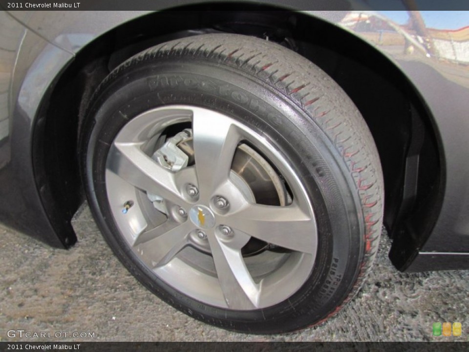 2011 Chevrolet Malibu LT Wheel and Tire Photo #59806455