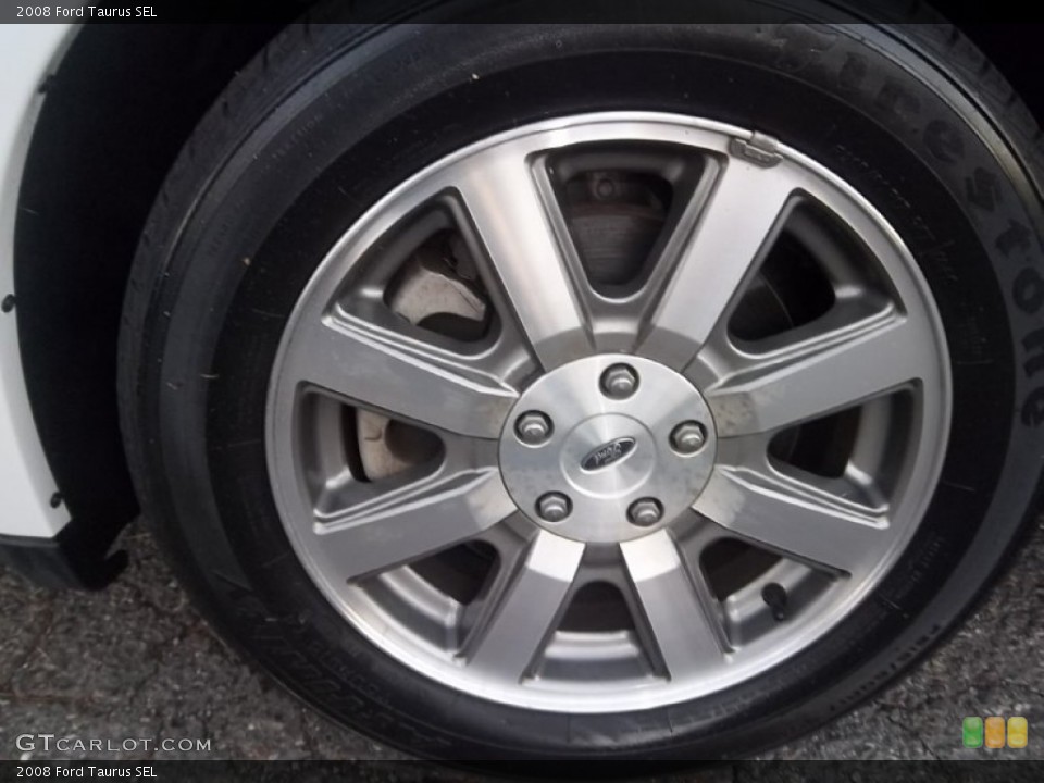2008 Ford Taurus SEL Wheel and Tire Photo #59810700