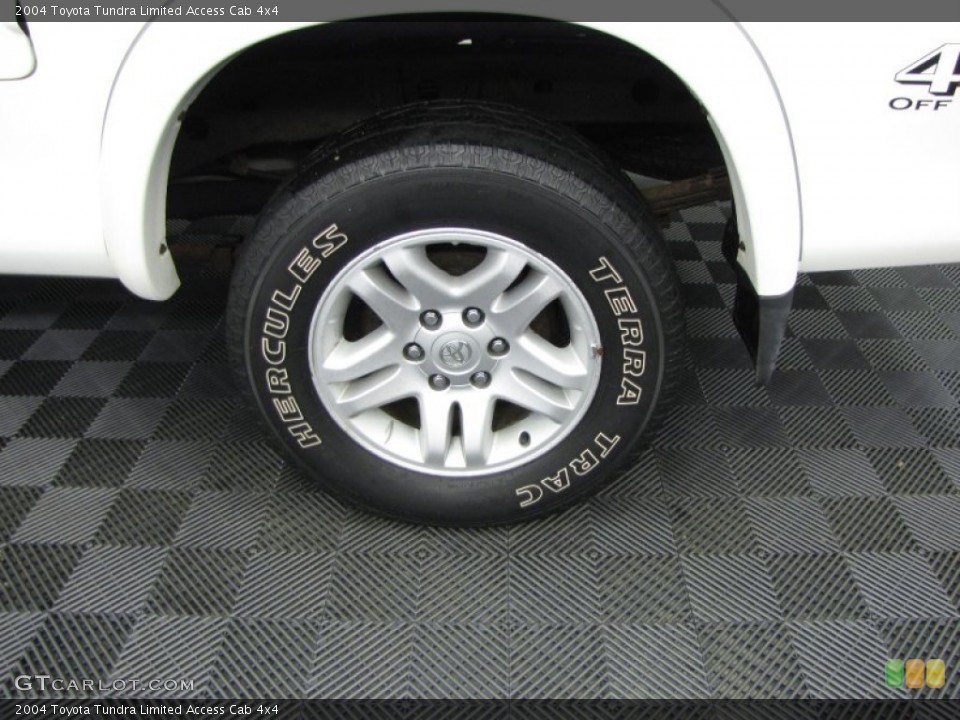 2004 Toyota Tundra Limited Access Cab 4x4 Wheel and Tire Photo #59812157