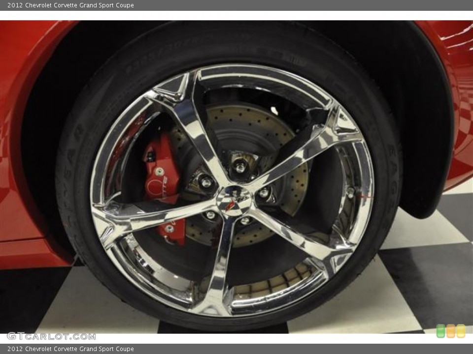 2012 Chevrolet Corvette Grand Sport Coupe Wheel and Tire Photo #59815451
