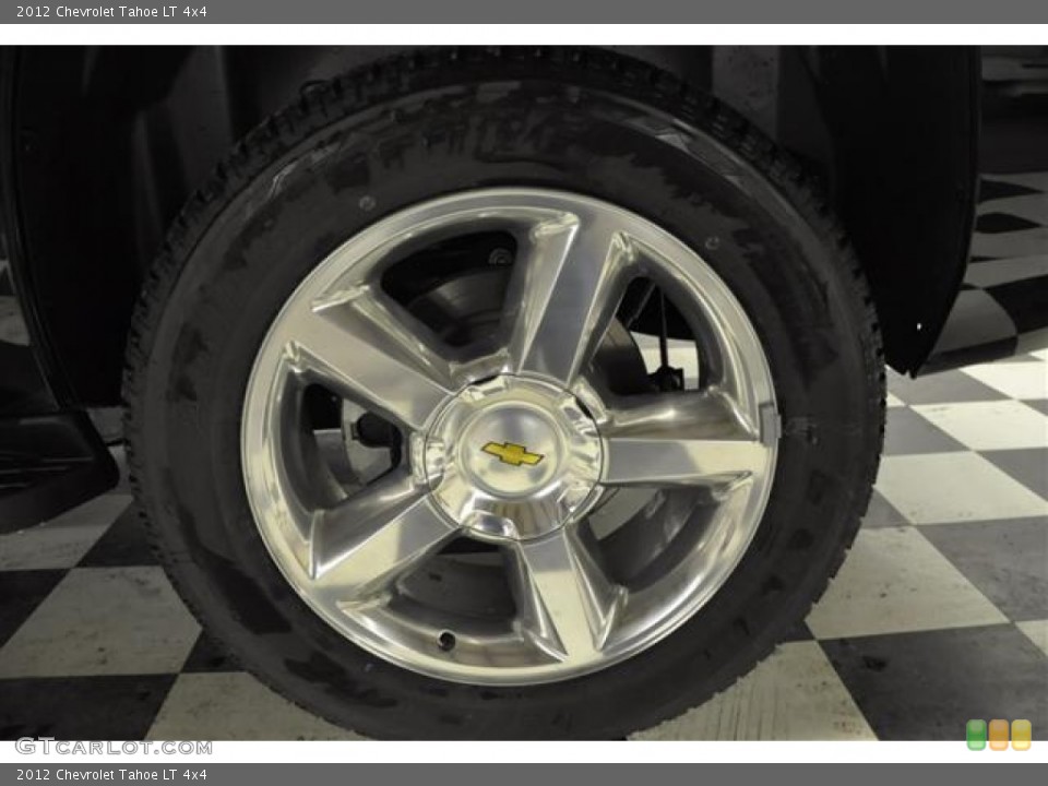 2012 Chevrolet Tahoe LT 4x4 Wheel and Tire Photo #59816063