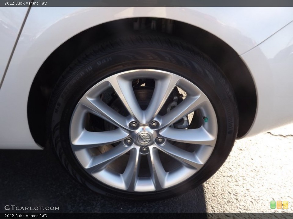 2012 Buick Verano FWD Wheel and Tire Photo #59816672