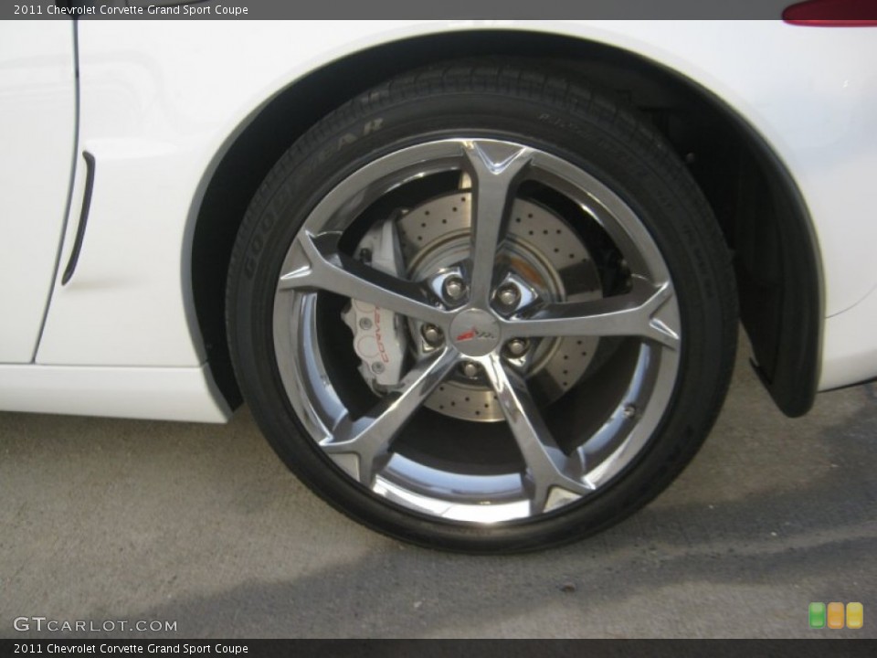 2011 Chevrolet Corvette Grand Sport Coupe Wheel and Tire Photo #59817773