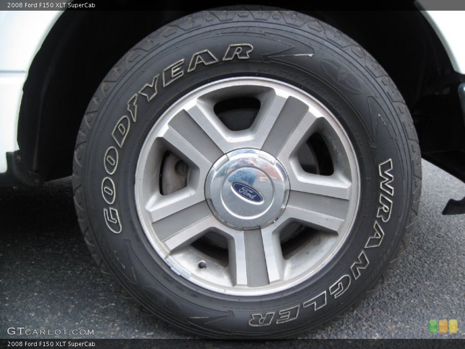 2008 Ford F150 XLT SuperCab Wheel and Tire Photo #59817927