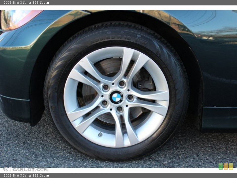 2008 BMW 3 Series 328i Sedan Wheel and Tire Photo #59818205