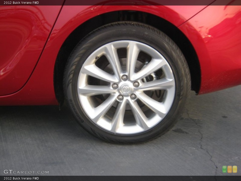 2012 Buick Verano FWD Wheel and Tire Photo #59818232
