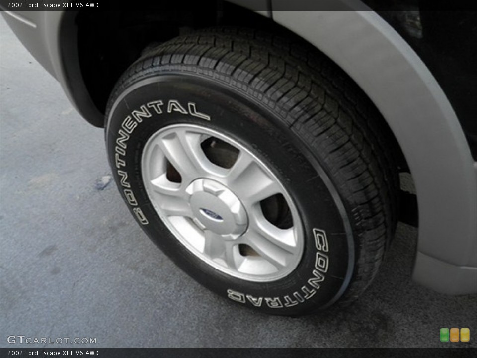2002 Ford Escape XLT V6 4WD Wheel and Tire Photo #59821706