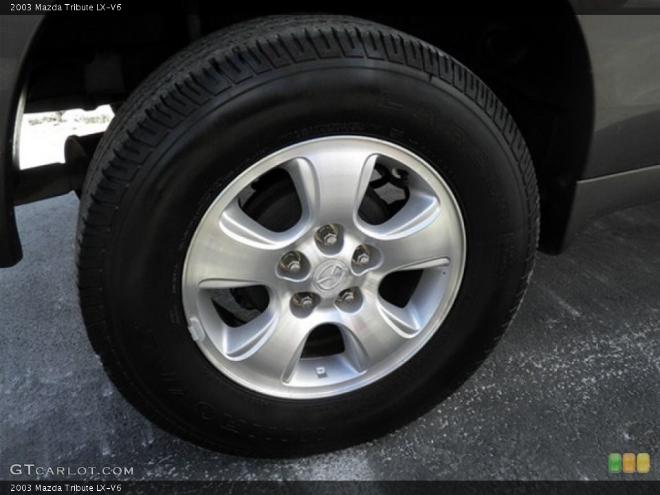 2003 Mazda Tribute LX-V6 Wheel and Tire Photo #59821928