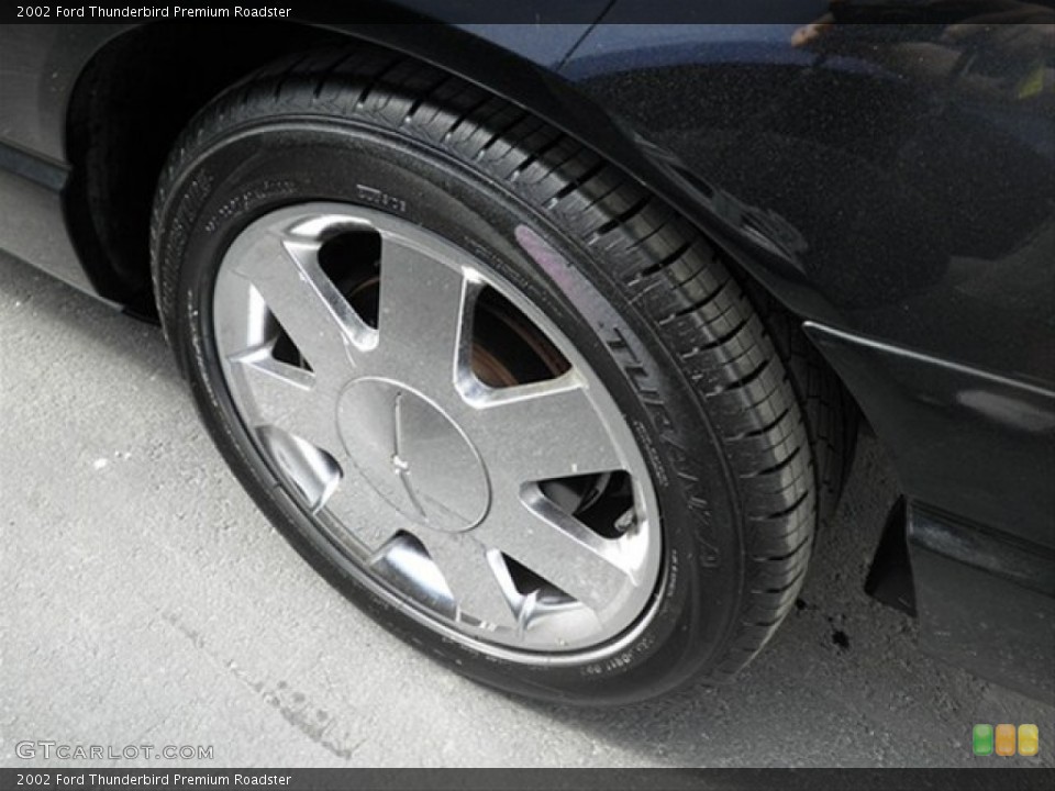 2002 Ford Thunderbird Premium Roadster Wheel and Tire Photo #59822135