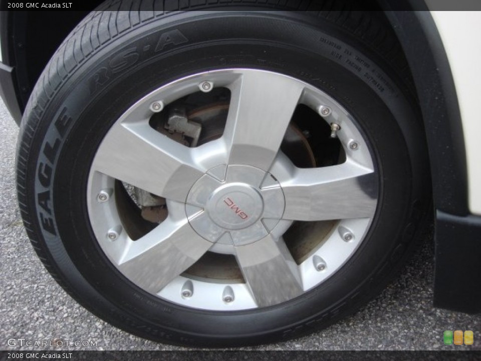 2008 GMC Acadia SLT Wheel and Tire Photo #59824109