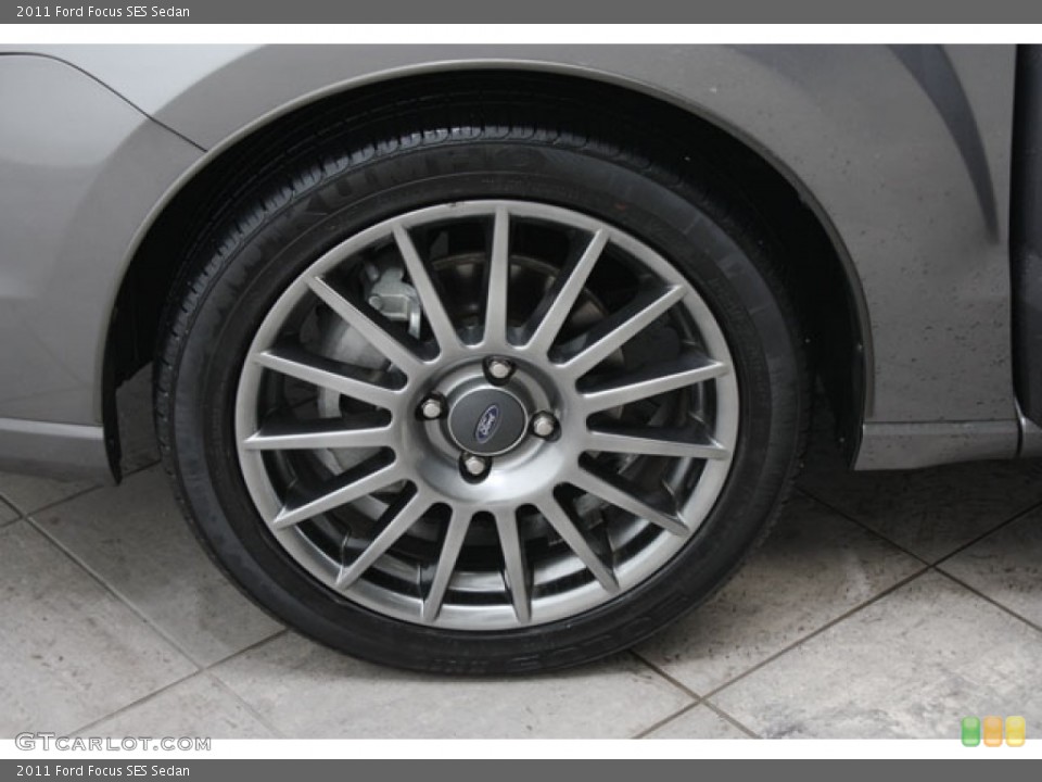 2011 Ford Focus SES Sedan Wheel and Tire Photo #59825063