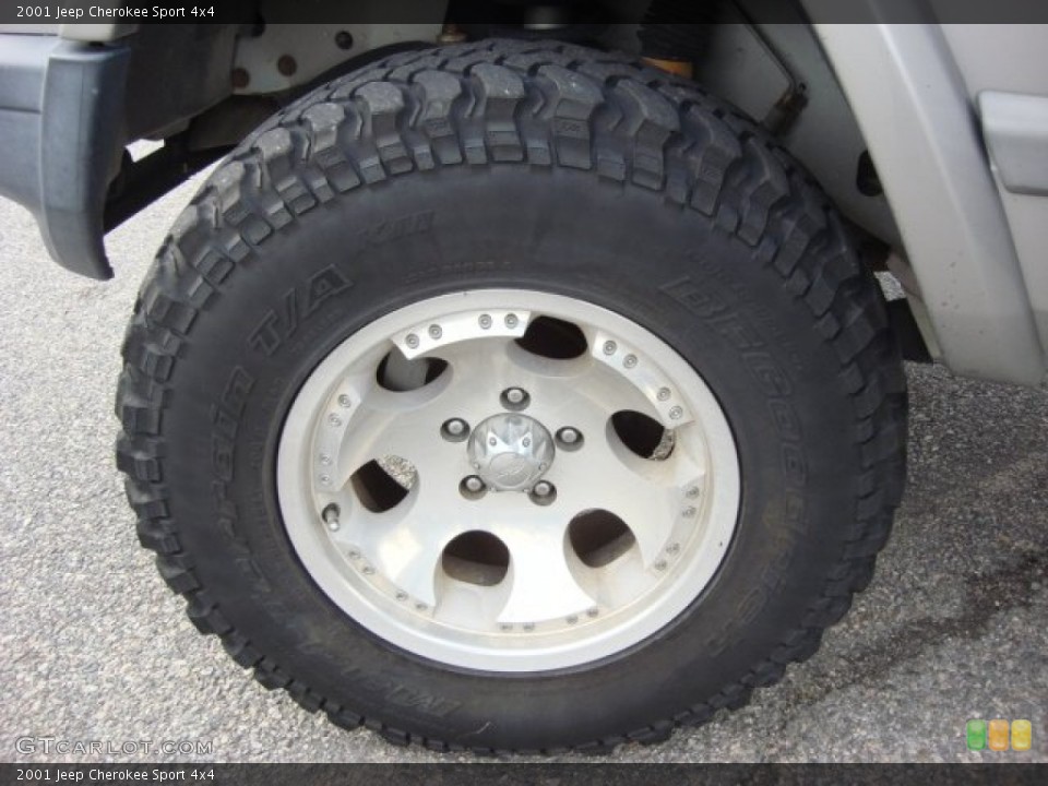 2001 Jeep Cherokee Custom Wheel and Tire Photo #59825465