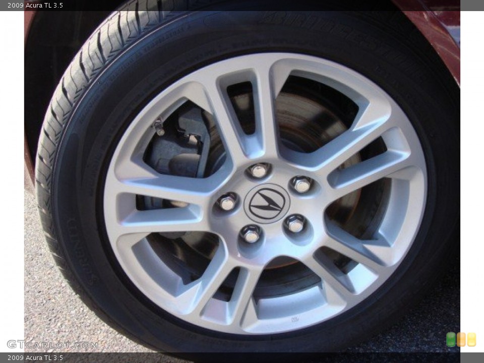 2009 Acura TL 3.5 Wheel and Tire Photo #59827550