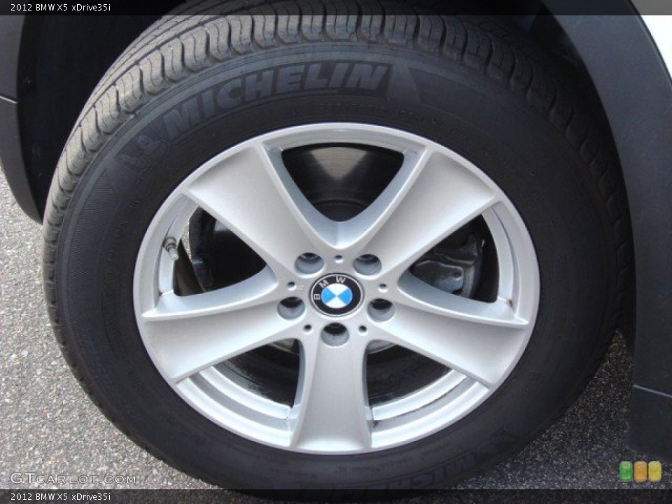 2012 BMW X5 xDrive35i Wheel and Tire Photo #59828343