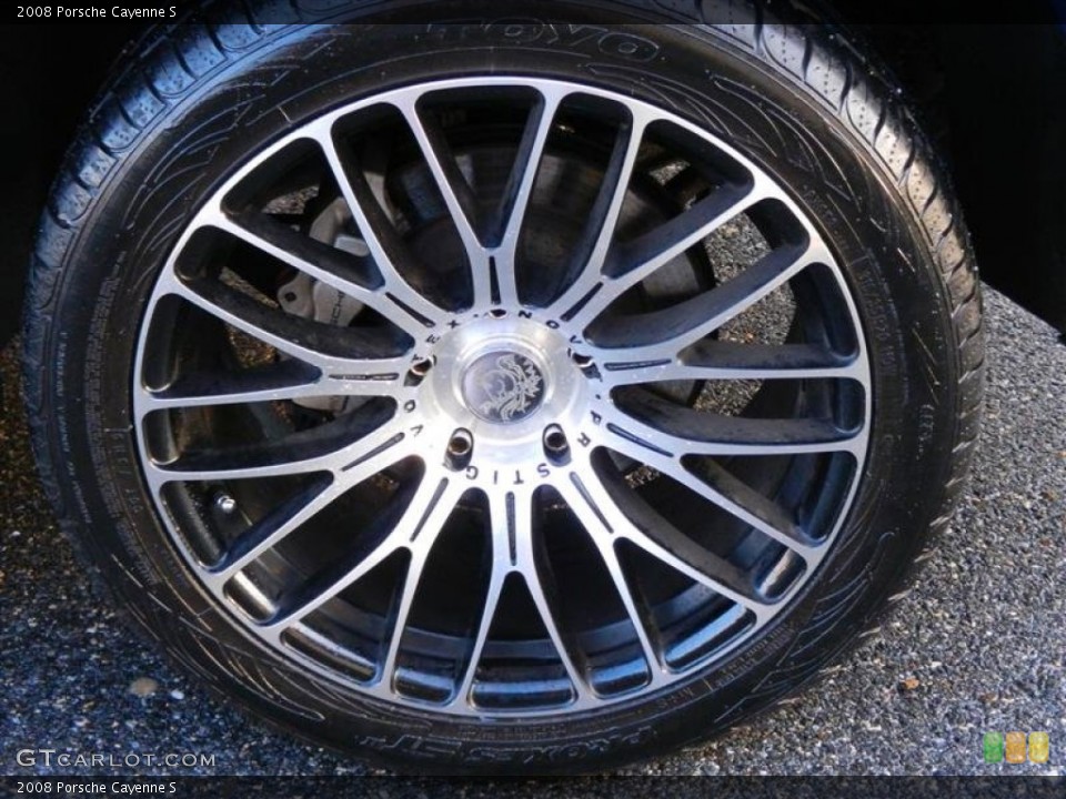 2008 Porsche Cayenne Custom Wheel and Tire Photo #59830236