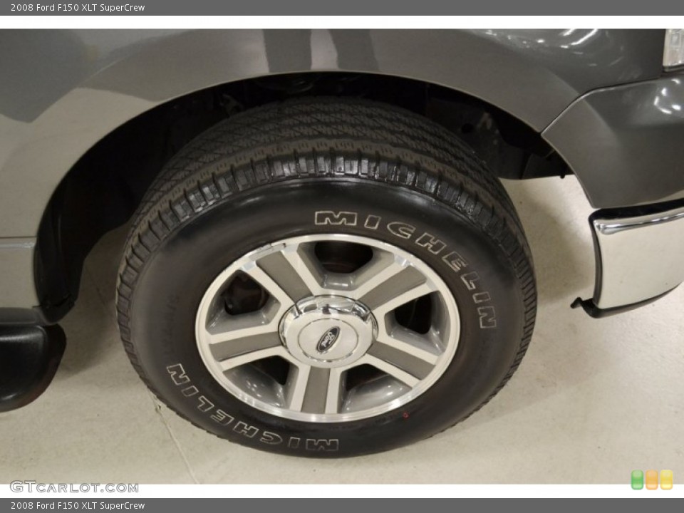 2008 Ford F150 XLT SuperCrew Wheel and Tire Photo #59833953