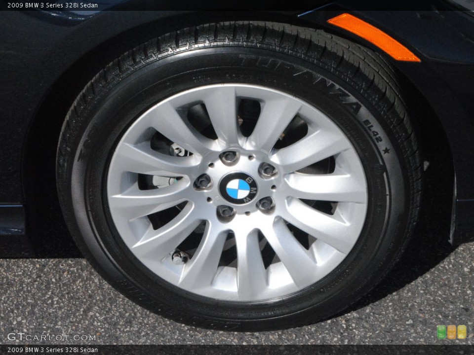 2009 BMW 3 Series 328i Sedan Wheel and Tire Photo #59834448