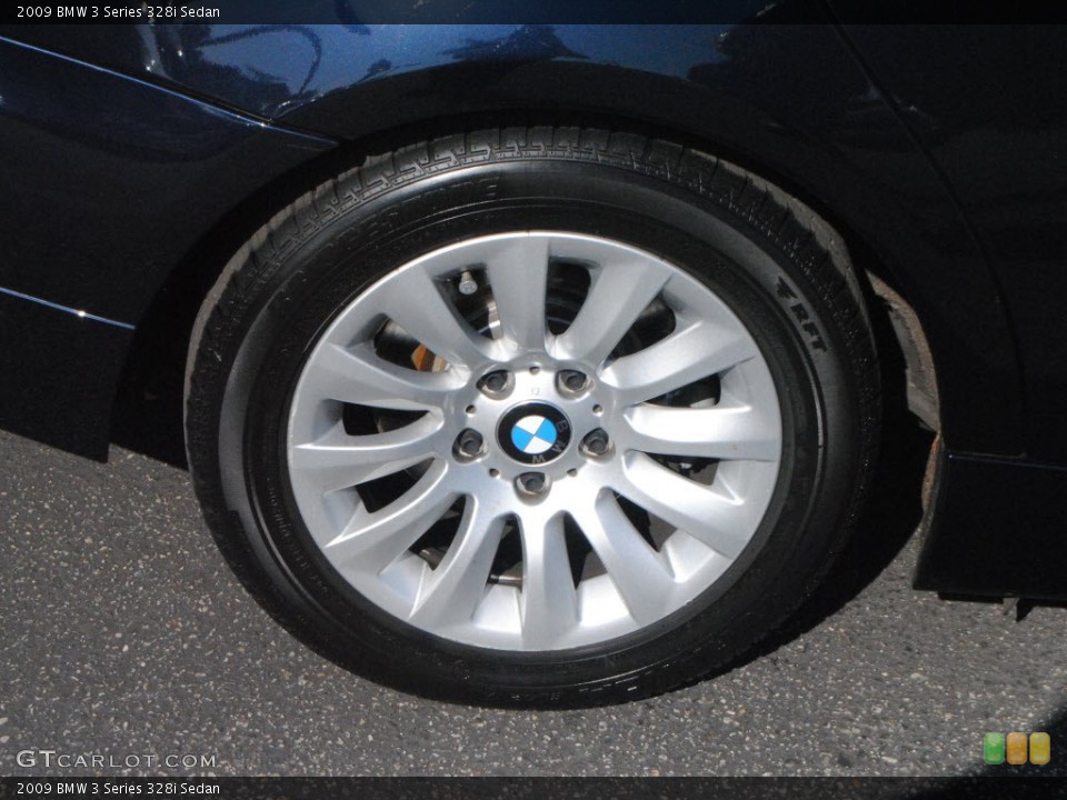 2009 BMW 3 Series 328i Sedan Wheel and Tire Photo #59834502