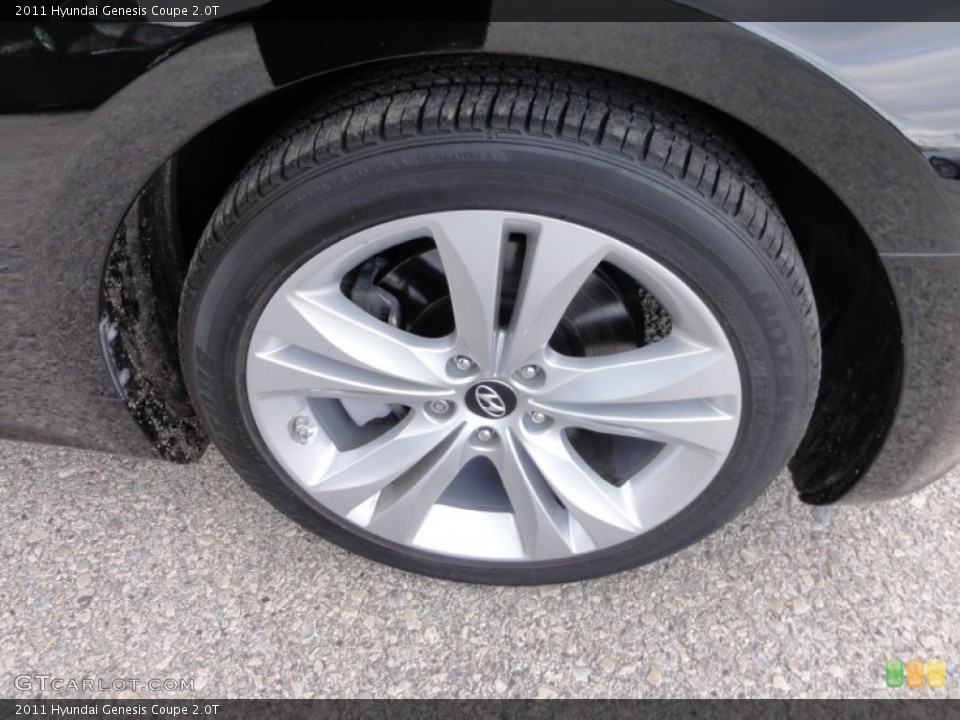 2011 Hyundai Genesis Coupe 2.0T Wheel and Tire Photo #59834539
